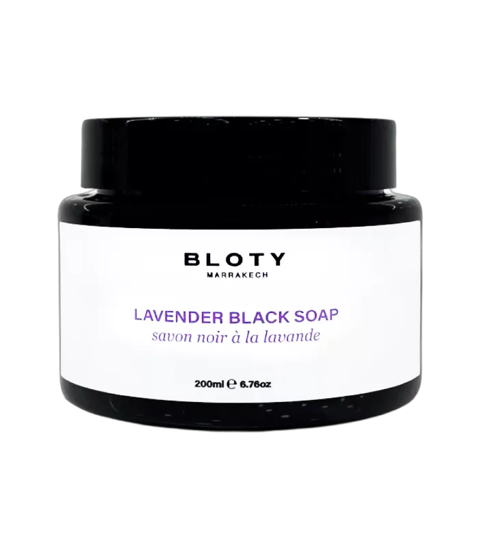LAVENDER-BLACK-SOAP Lavender Black Soap - 200ml - Image 1